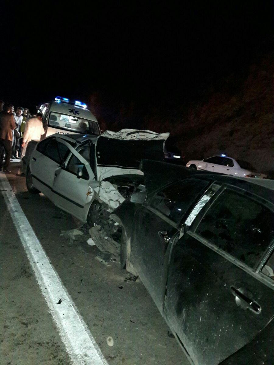 مرگ راننده ی لیفان در تصادف مرگبار یاسوج - بابا میدان + تصاویر