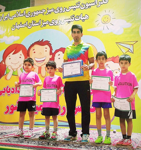 درخشش خوب تنیس بازان نونهال استان در جشنواره استعداد یابی + تصاویر