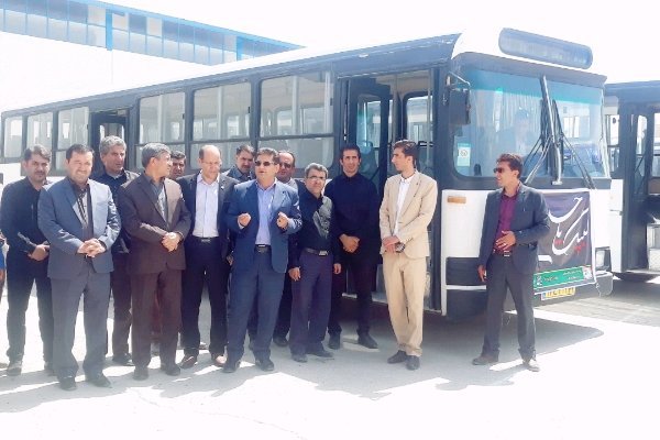 افزوده شدن ۱۰ دستگاه اتوبوس به ناوگان حمل و نقل عمومی شهری یاسوج