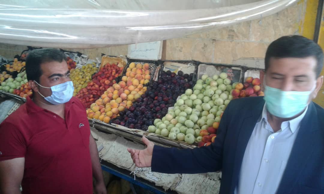 تعادل قیمت مرغ و میوه در بازار گچساران/هشدار فرماندار به متخلفین+تصاویر