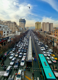 راهپیمایی با شکوه خودرویی و موتوری یوم الله ۲۲ بهمن