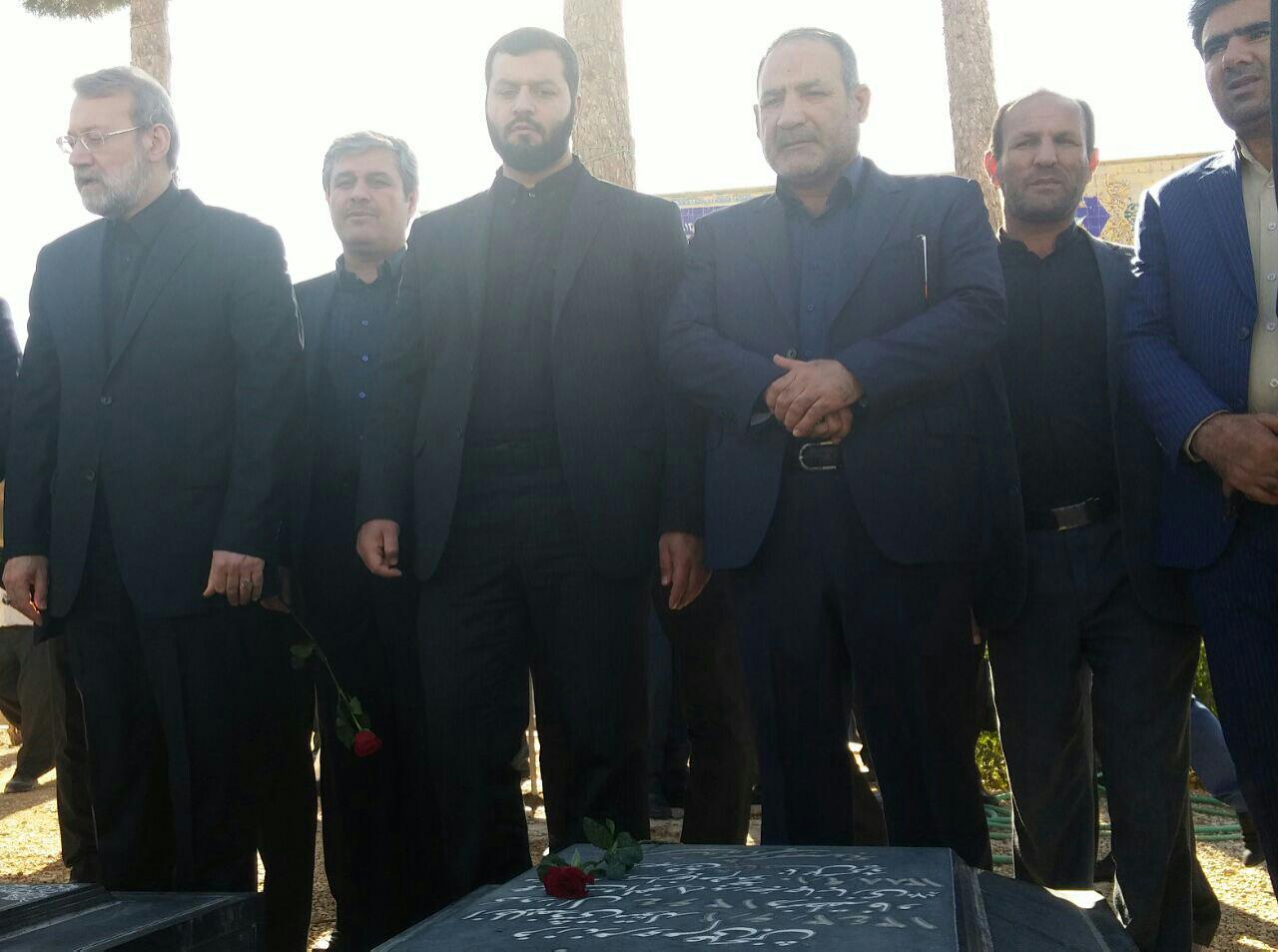 لاریجانی در یاسوج /دیدار فرمانداران چهار شهرستان کهگیلویه بزرگ با لاریجانی در دهدشت + تصاویر