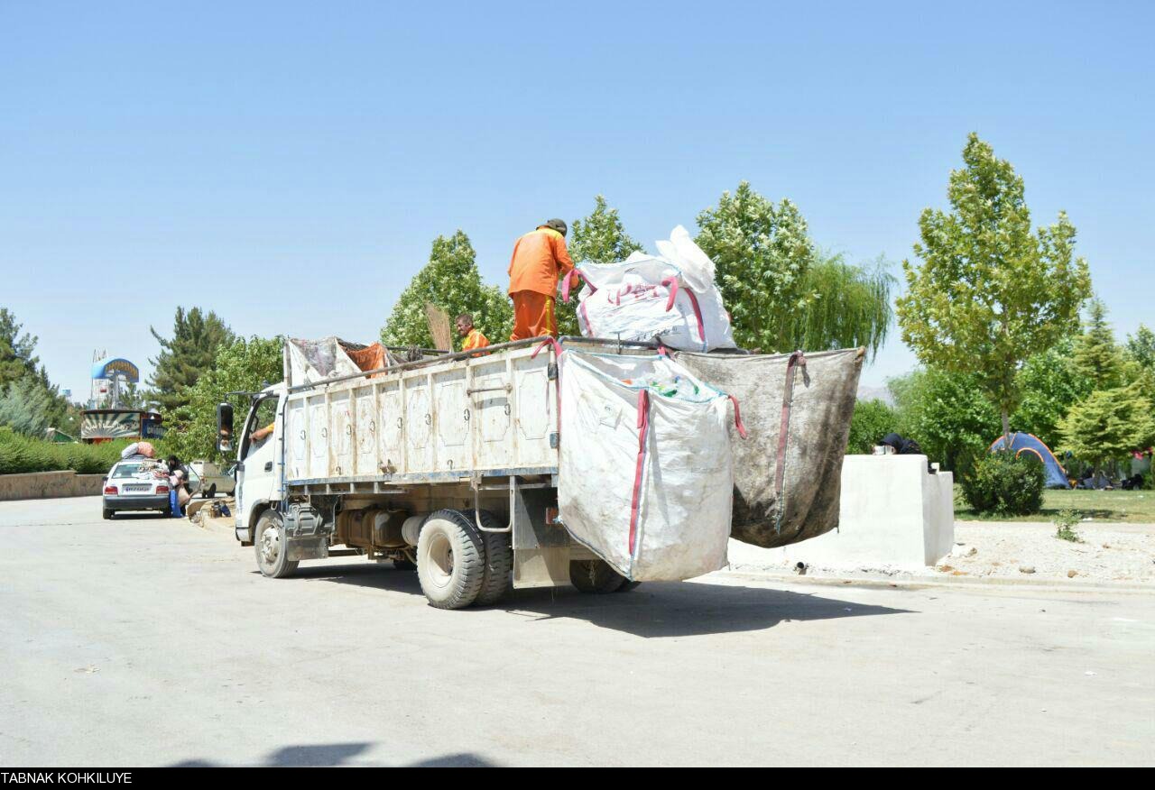 تولید زباله در یاسوج سه برابر افزایش یافت