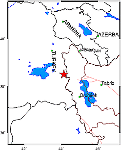 زمین لرزه 5.3 ریشتری قطور خوی را لرزاند