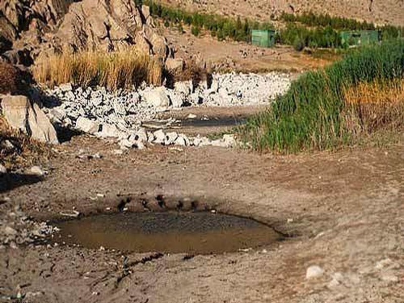 احتمال خشک شدن تالاب هشیلان در روز‌های آینده