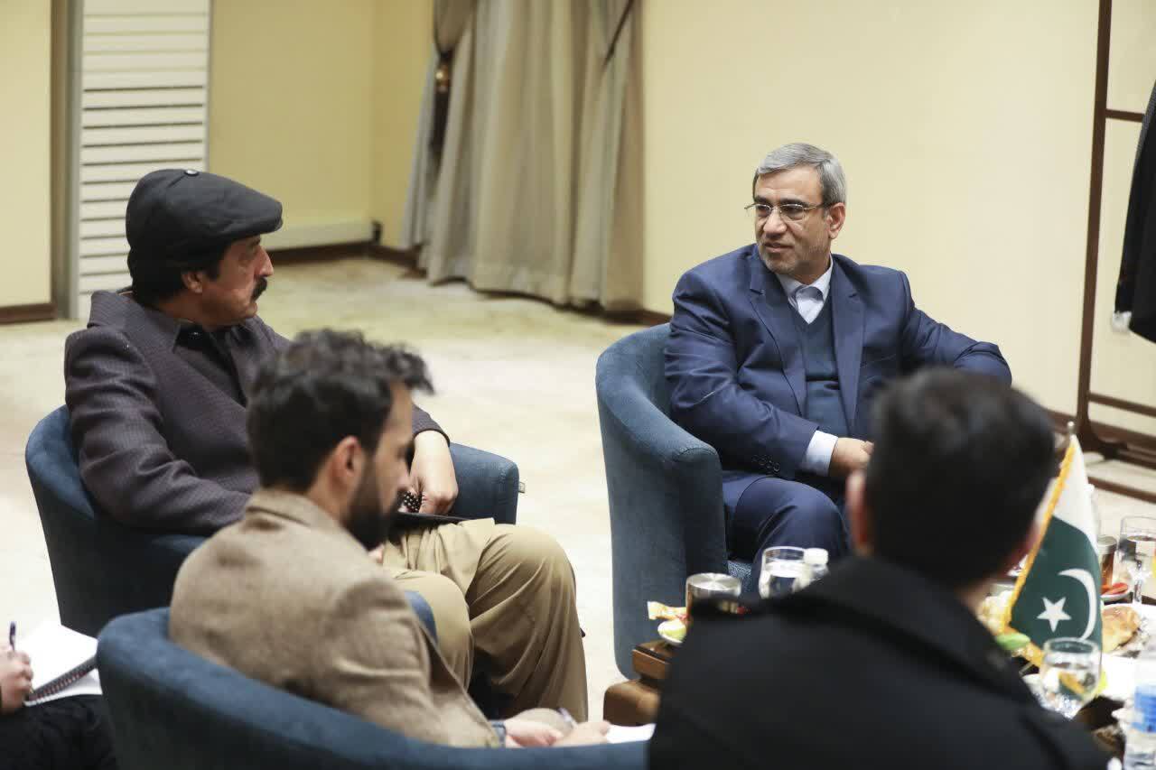 دیدار استاندار خراسان رضوی با استاندار ایالت پنجاب پاکستان