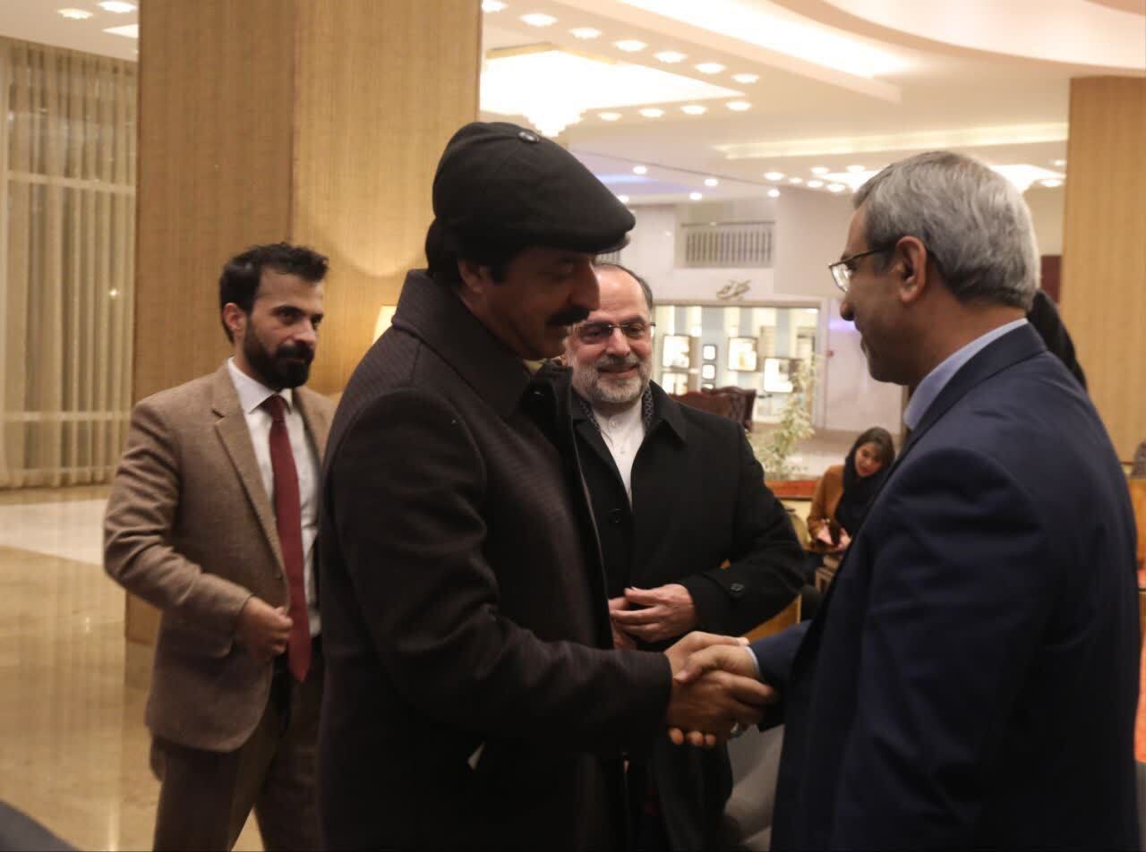 دیدار استاندار خراسان رضوی با استاندار ایالت پنجاب پاکستان