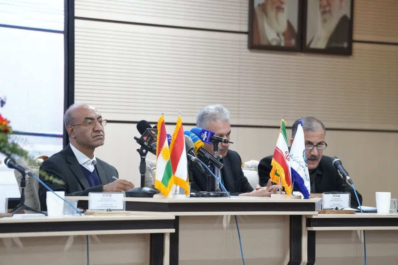 امضای تفاهم‌نامه مشترک بین اتاق‌های بازرگانی کرمانشاه و عراق