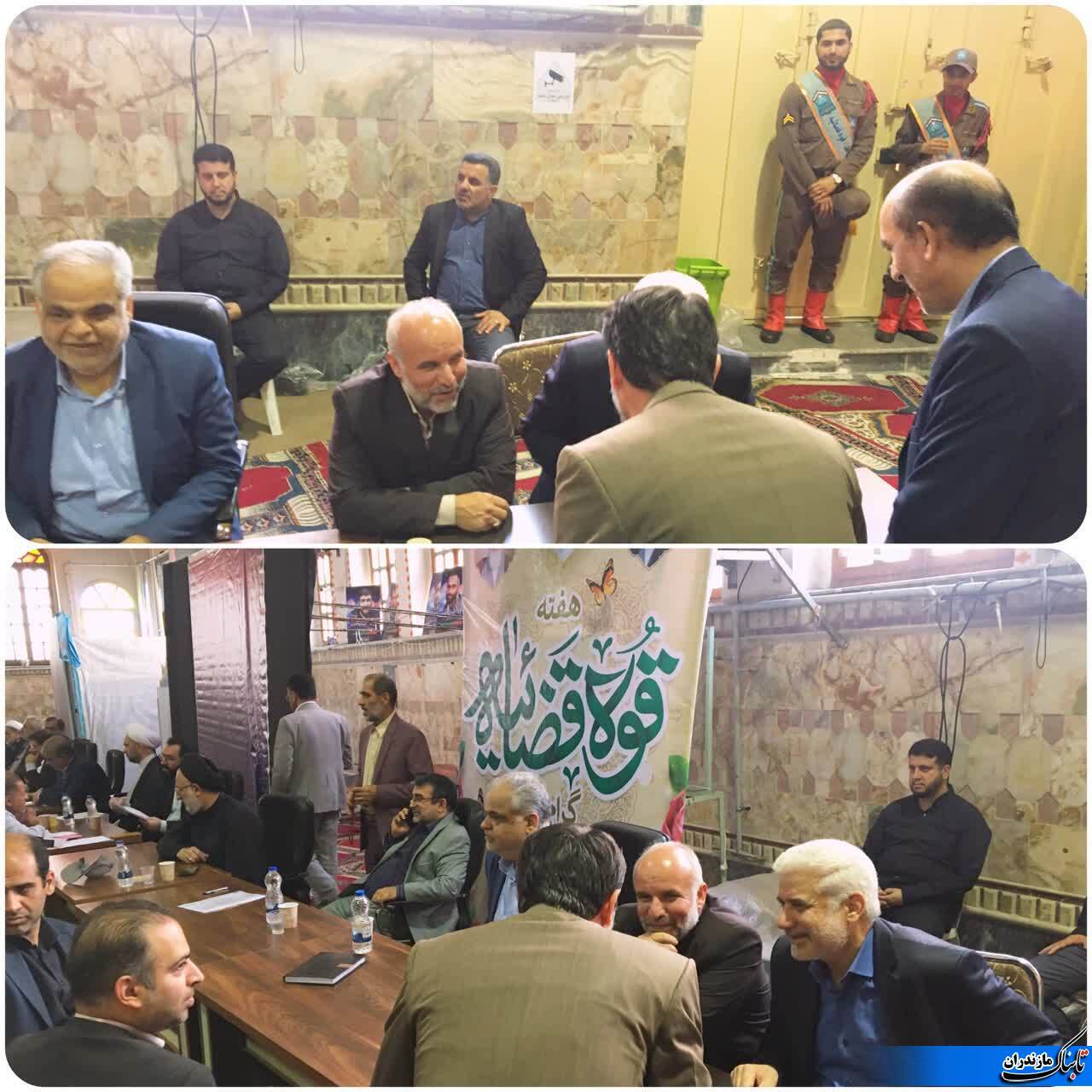 برپایی میز_خدمت_دادستان نظامی استان مازندران+ تصاویر