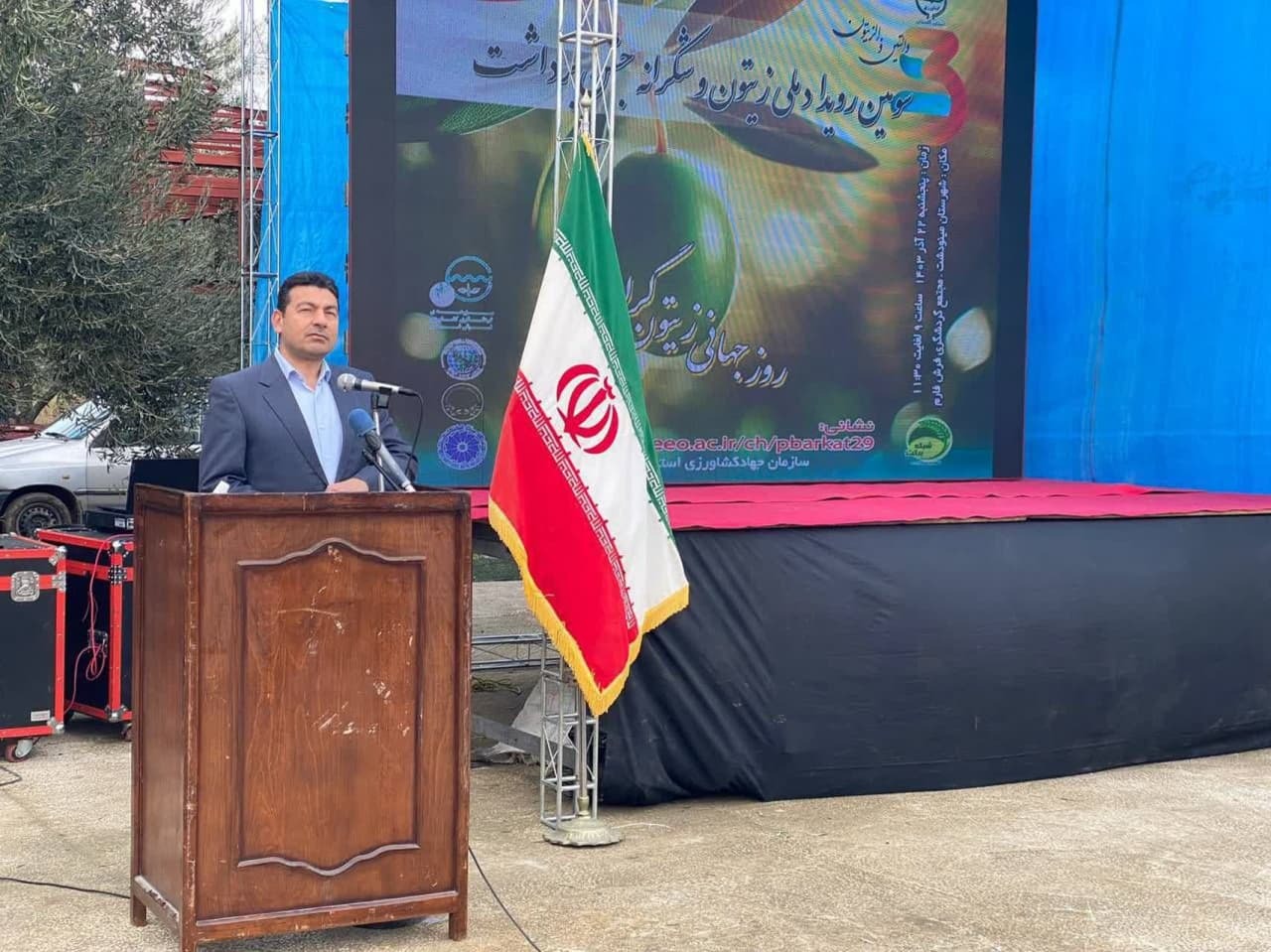 ۲۸ هزار هکتار از اراضی شیبدار گستان به کشت زیتون اختصاص یافته است